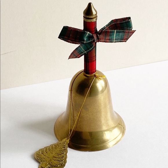 Vintage Christmas Collectible Brass Bell - Picture 6 of 6